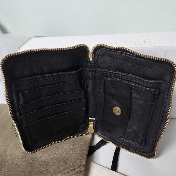 Campomaggi Black and Gold Studded Bag - Picture 2 of 5